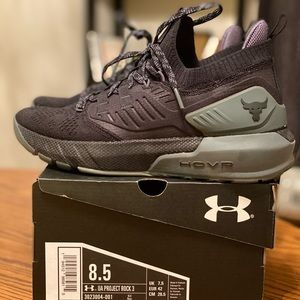 UA Project Rock 3 Shoes